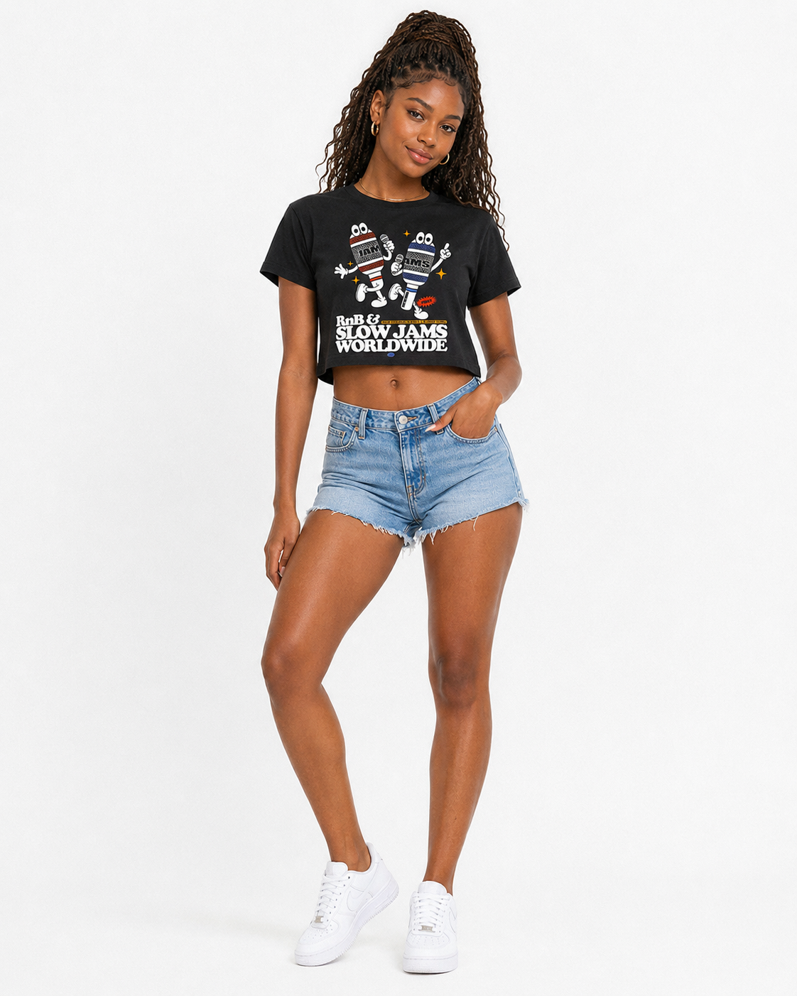 Mic Drop Tee (Crop Top)