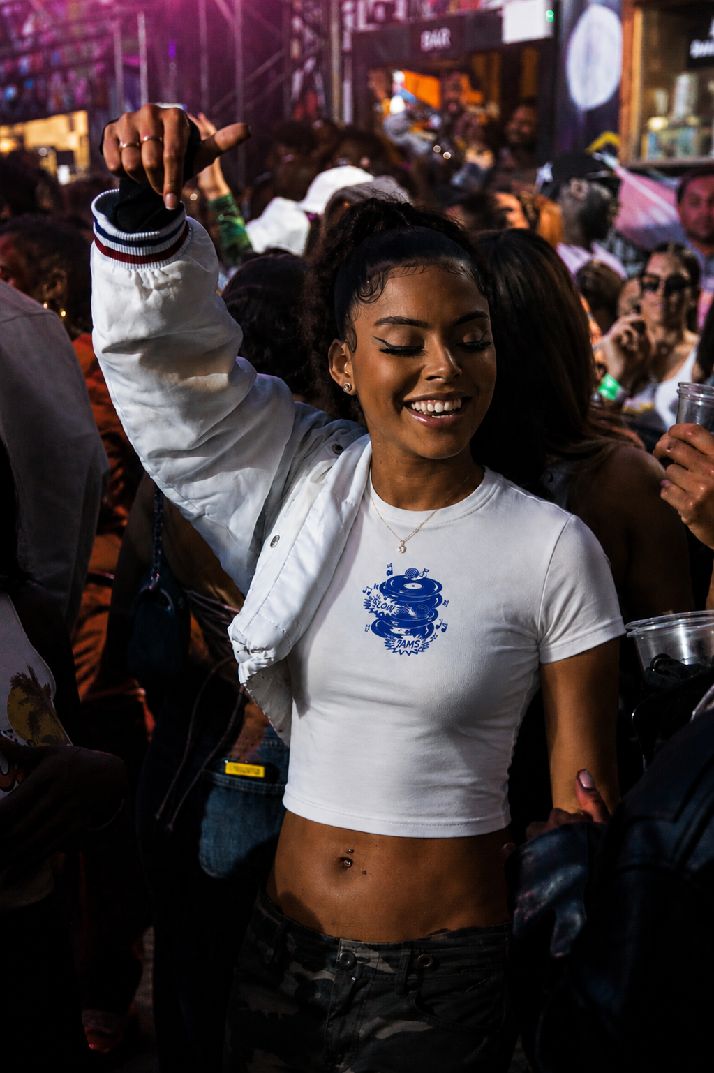 Vinyl Tee (Crop Top)